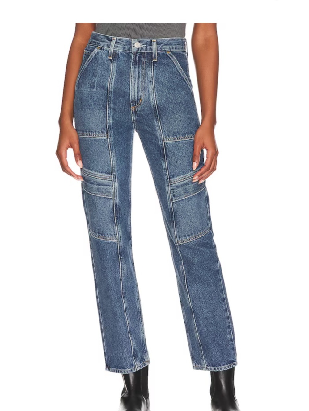 Agolde cooper cargo jeans size 27